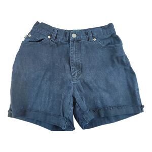 Lauren Ralph Lauren womens denim shorts sz 6 navy blue